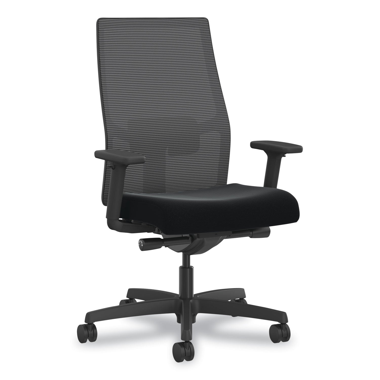 ignition-20-4-way-stretch-mid-back-mesh-task-chair-orange-adjustable-lumbar-support-black-ships-in-7-10-business-days_honi2mm2amc10mt - 1