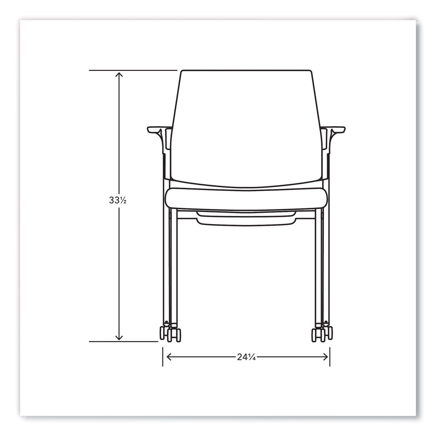 cipher-mesh-back-guest-chair-2425-x-2413-x-335-black-seat-charcoal-back-charcoal-base-ships-in-7-10-business-days_honcfrgfhcc10p7 - 2