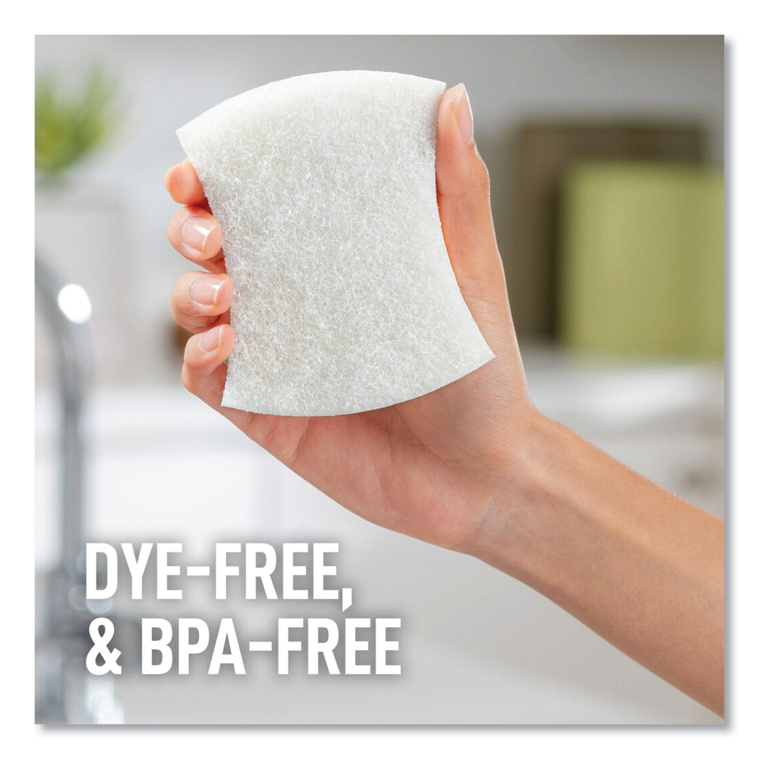 greener-clean-non-scratch-scrub-sponge-26-x-33-07-thick-white-6-pack_mmm97036ug - 2