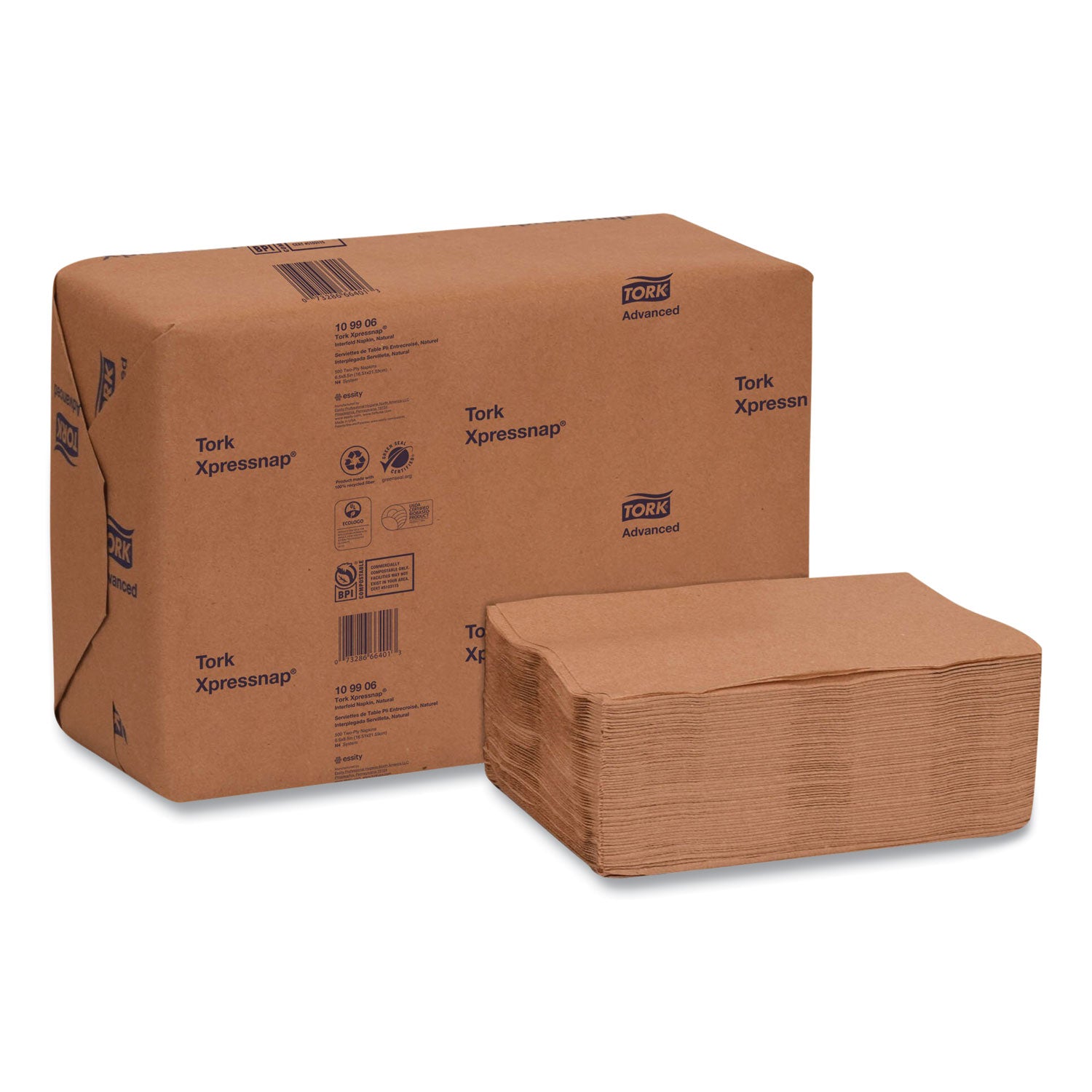 xpressnap-interfold-dispenser-napkins-2-ply-65-x-85-natural-500-pack-12-packs-carton_trk109906 - 1