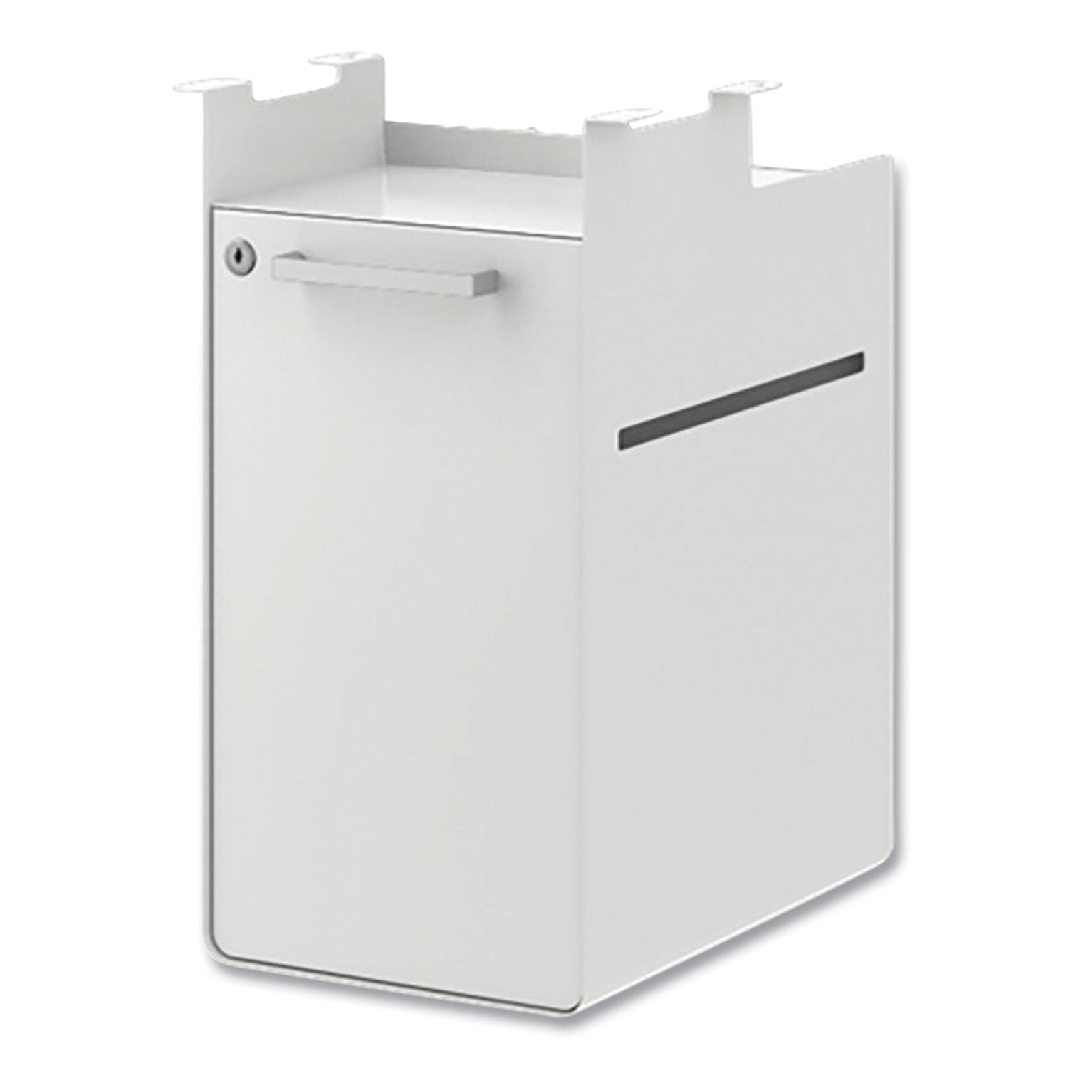 fuse-undermount-storage-pedestal-1-shelf-1-cubby-left-right-orientation-white-10-x-1437-x-20ships-in-7-10-business-days_honhaufhr15pjwl - 1