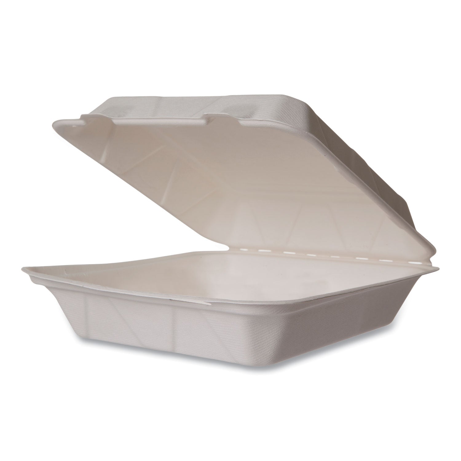 nourish-molded-fiber-takeout-containers-5-x-9-x-2-white-sugarcane-200-carton_vegwh9hw - 1
