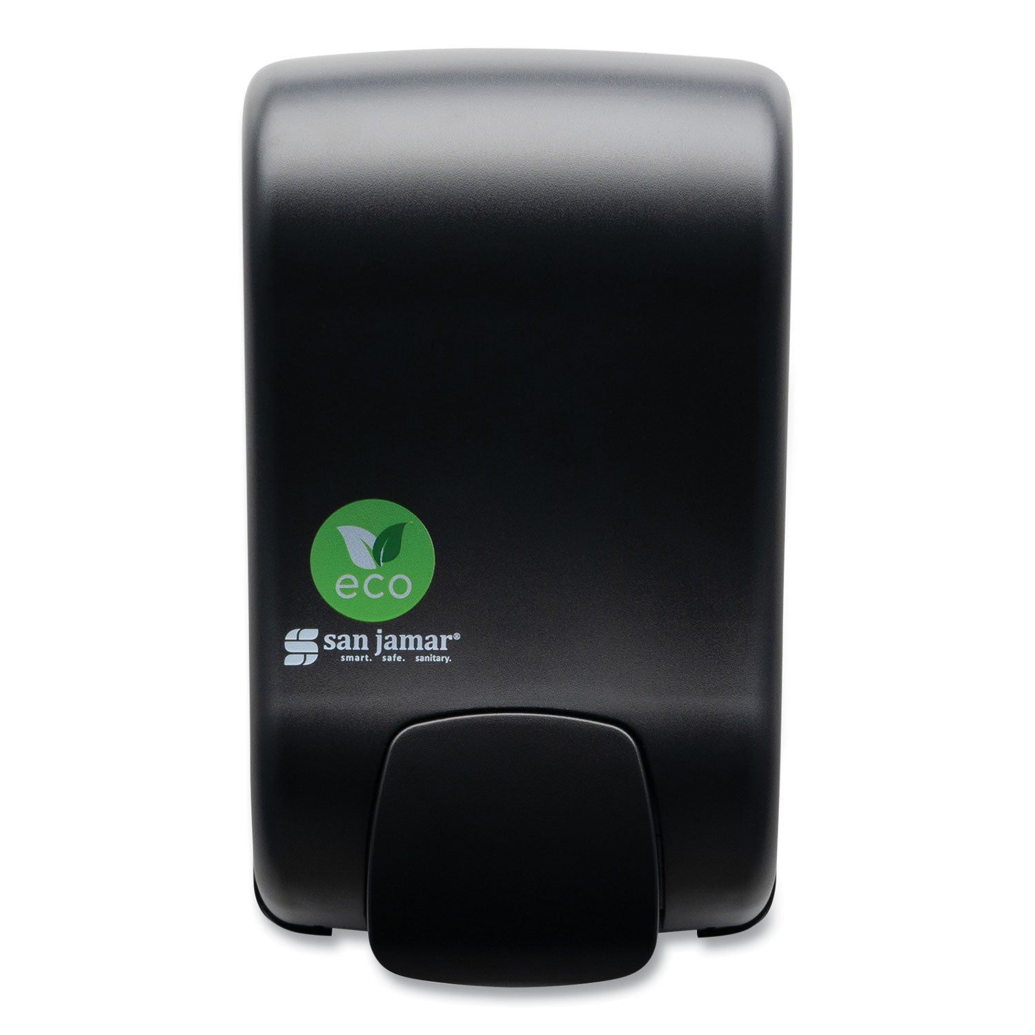 ecologic-rely-manual-foam-soap-and-sanitizer-dispenser-900-ml-55-x-45-x-925-black_sjmsf900rebk - 1