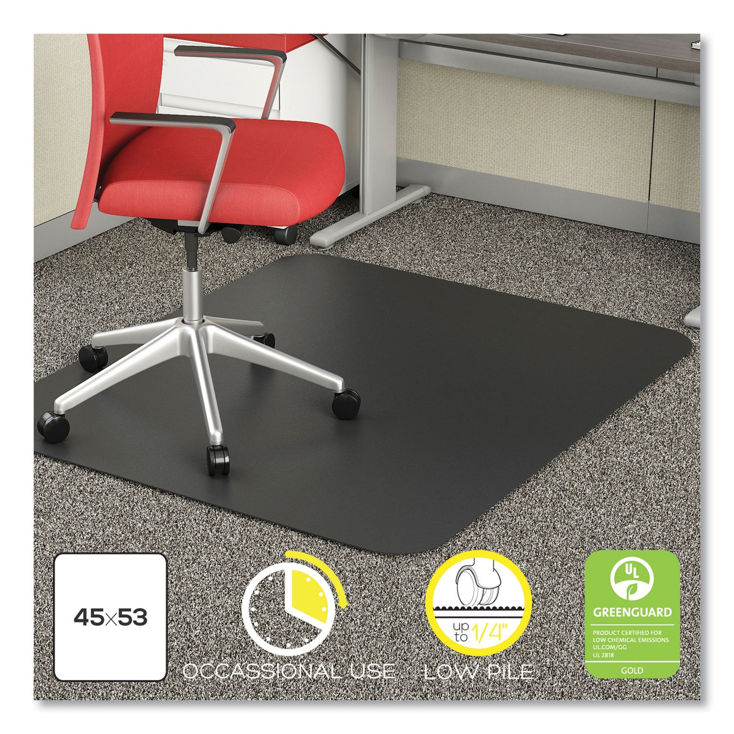 economat-carpet-chair-mat-rectangular-45-x-53-black-ships-in-4-6-business-days_defcm11242bcom - 2