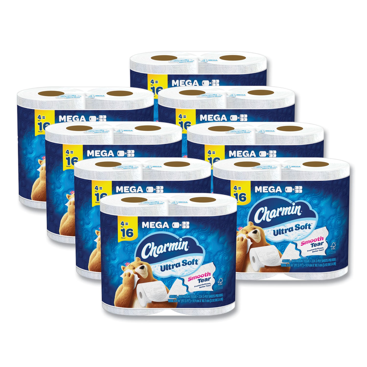 ultra-soft-bathroom-tissue-mega-roll-septic-safe-2-ply-white-224-sheets-roll-4-rolls-pack-8-packs-carton_pgc08806ct - 1