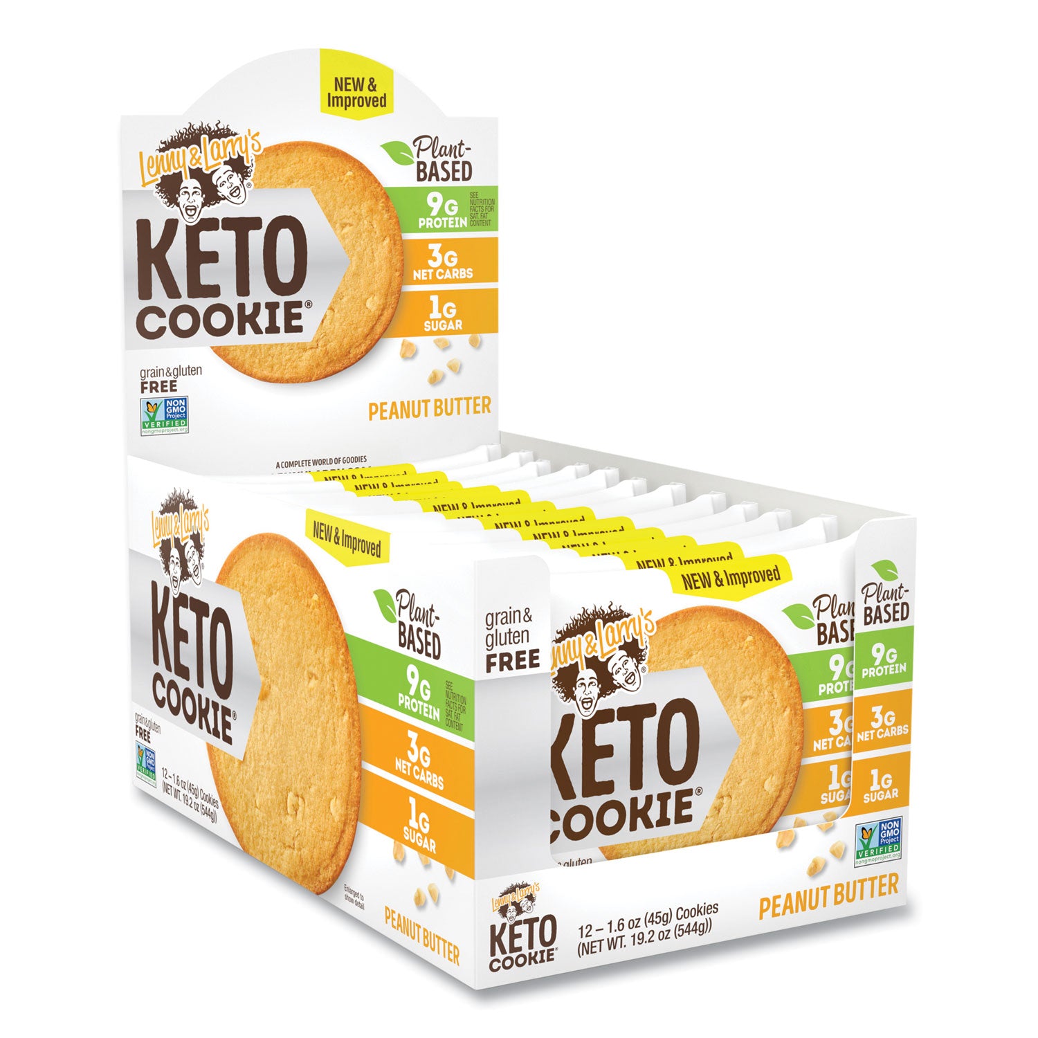 keto-peanut-butter-cookie-16-oz-packet-12-pack-ships-in-1-3-business-days_grr22002084 - 2