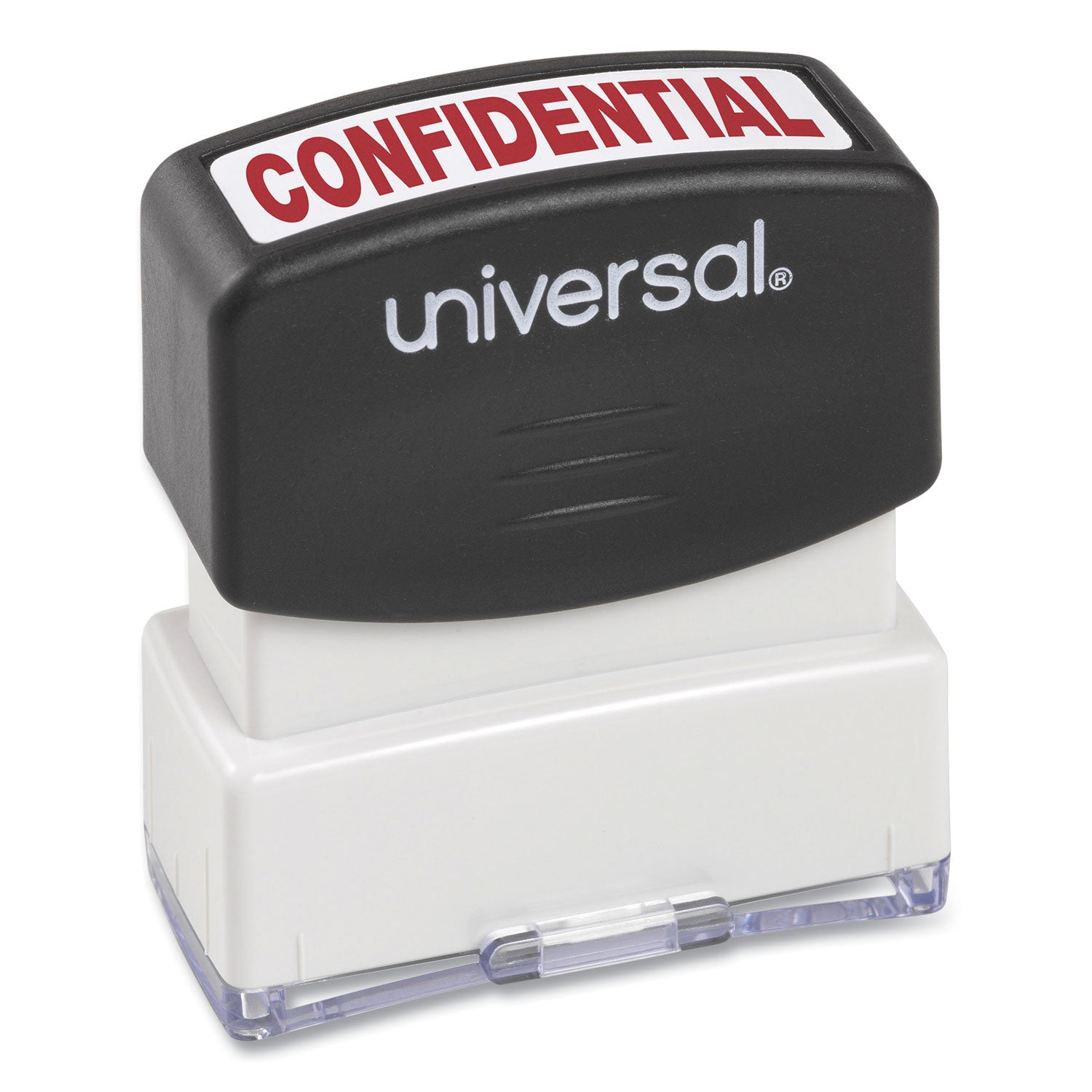 Message Stamp, CONFIDENTIAL, Pre-Inked One-Color, Red -