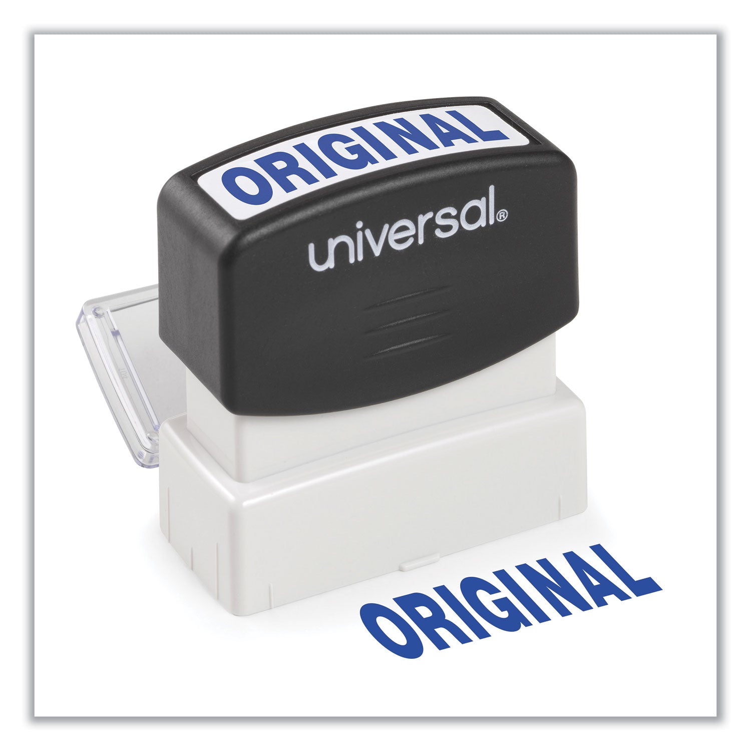 Message Stamp, ORIGINAL, Pre-Inked One-Color, Blue -