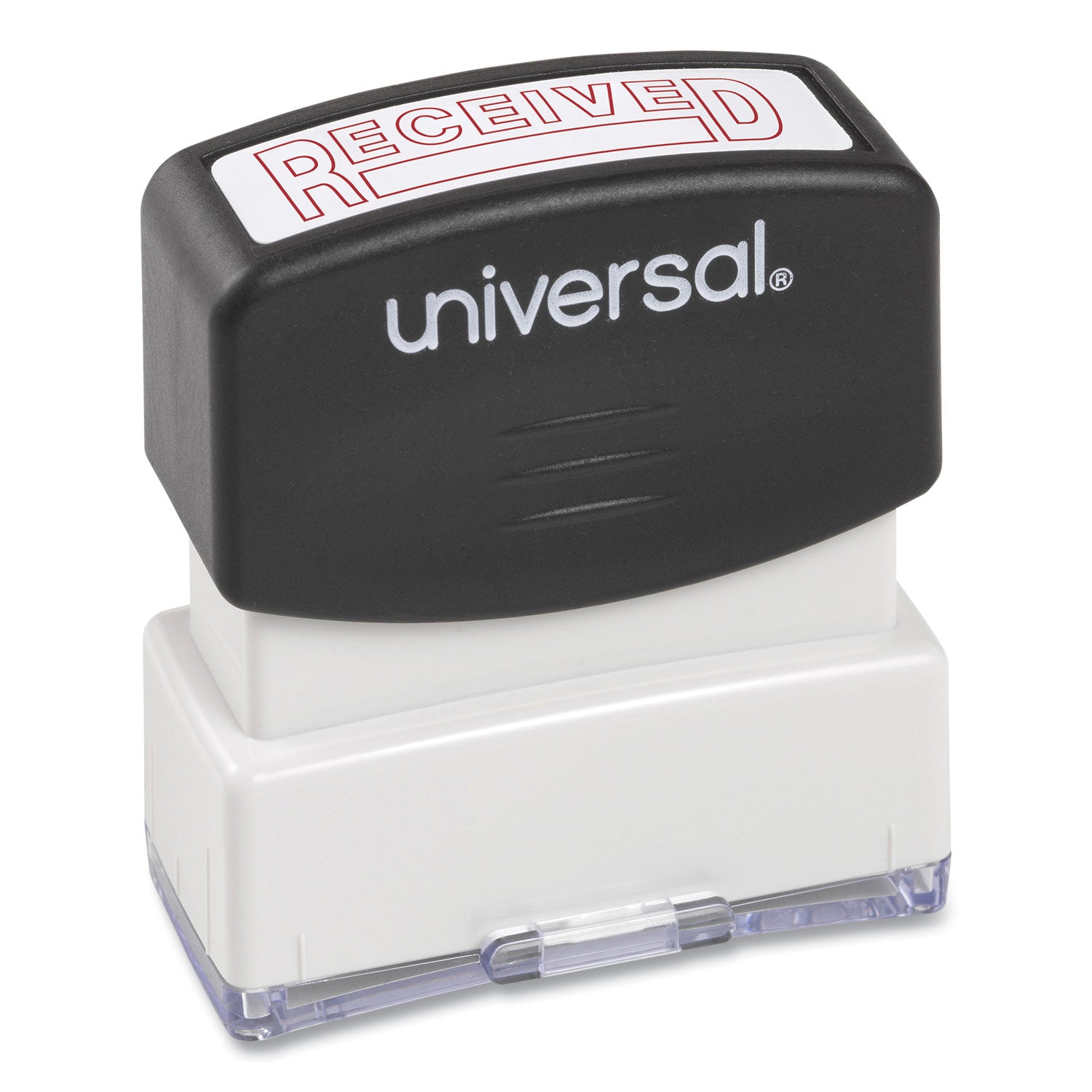 Message Stamp, RECEIVED, Pre-Inked One-Color, Red -