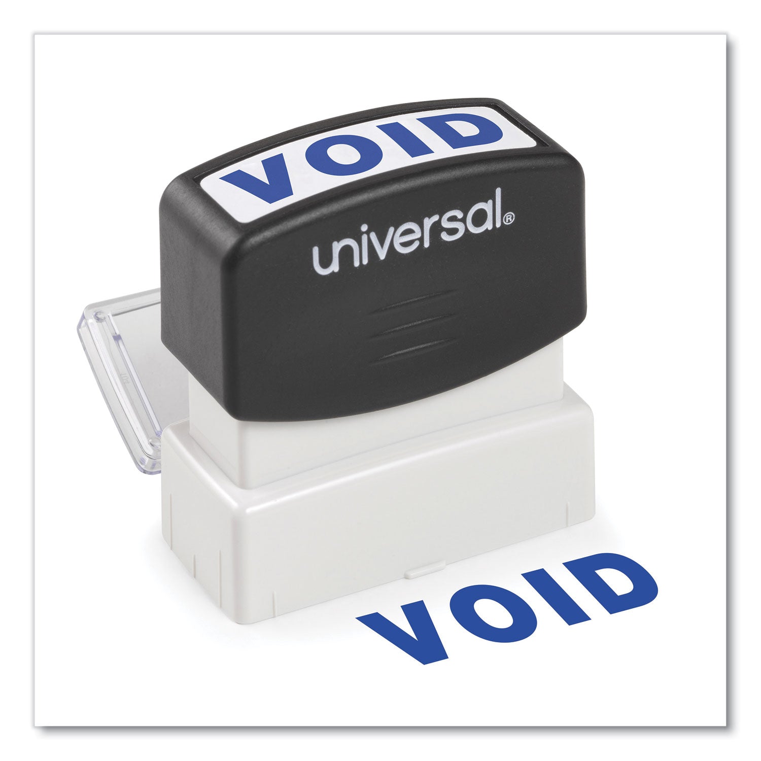 Message Stamp, VOID, Pre-Inked One-Color, Blue -