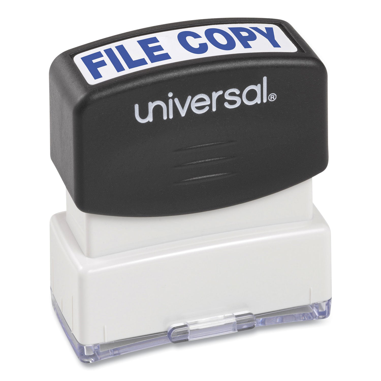 Message Stamp, FILE COPY, Pre-Inked One-Color, Blue -