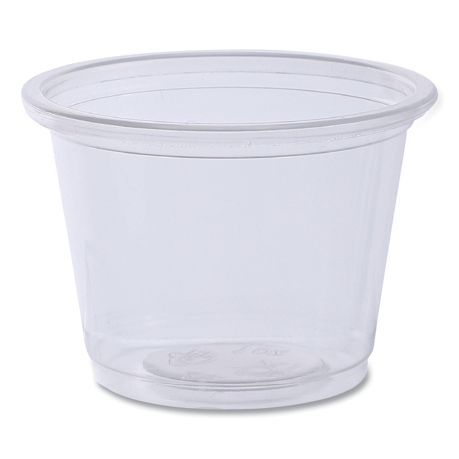 souffle-portion-cups-1-oz-polypropylene-clear-20-cups-sleeve-125-sleeves-carton_bwkprtn1ts - 1
