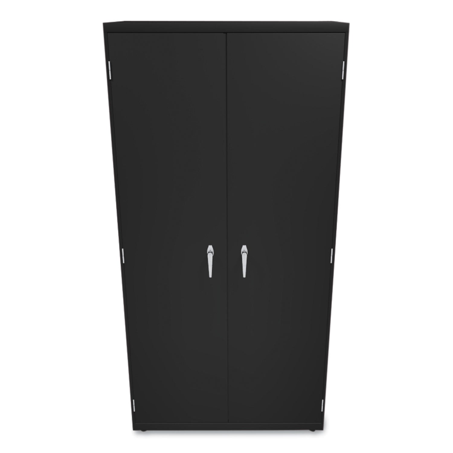 Assembled Storage Cabinet, 36w x 24.25d x 71.75h, Black -