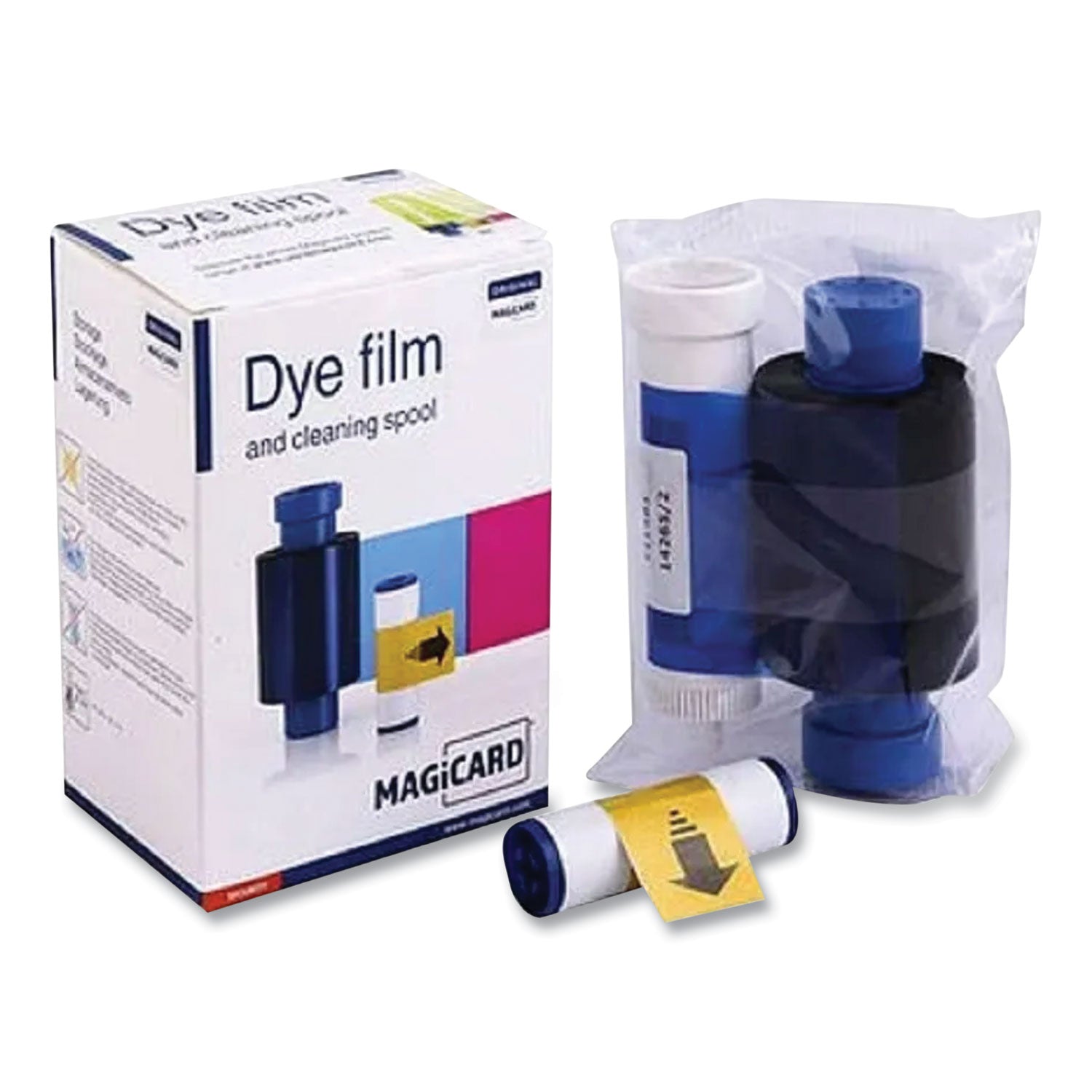YMCKOK Color Ribbon, Black/Cyan/Magenta/Yellow -