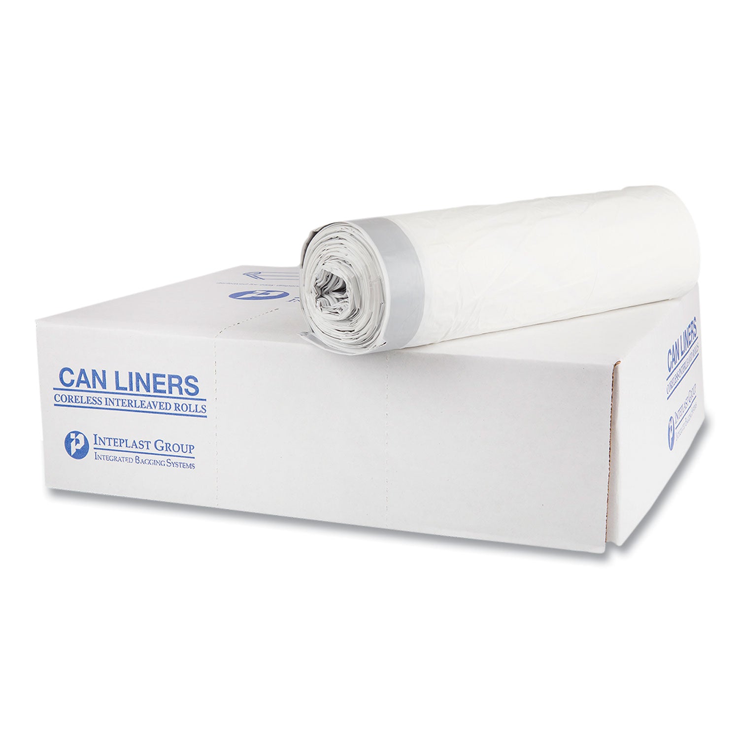 draw-tuff-institutional-draw-tape-can-liners-55-gal-19-mil-425-x-355-natural-10-bags-roll-5-rolls-carton_ibsdt55drum - 1