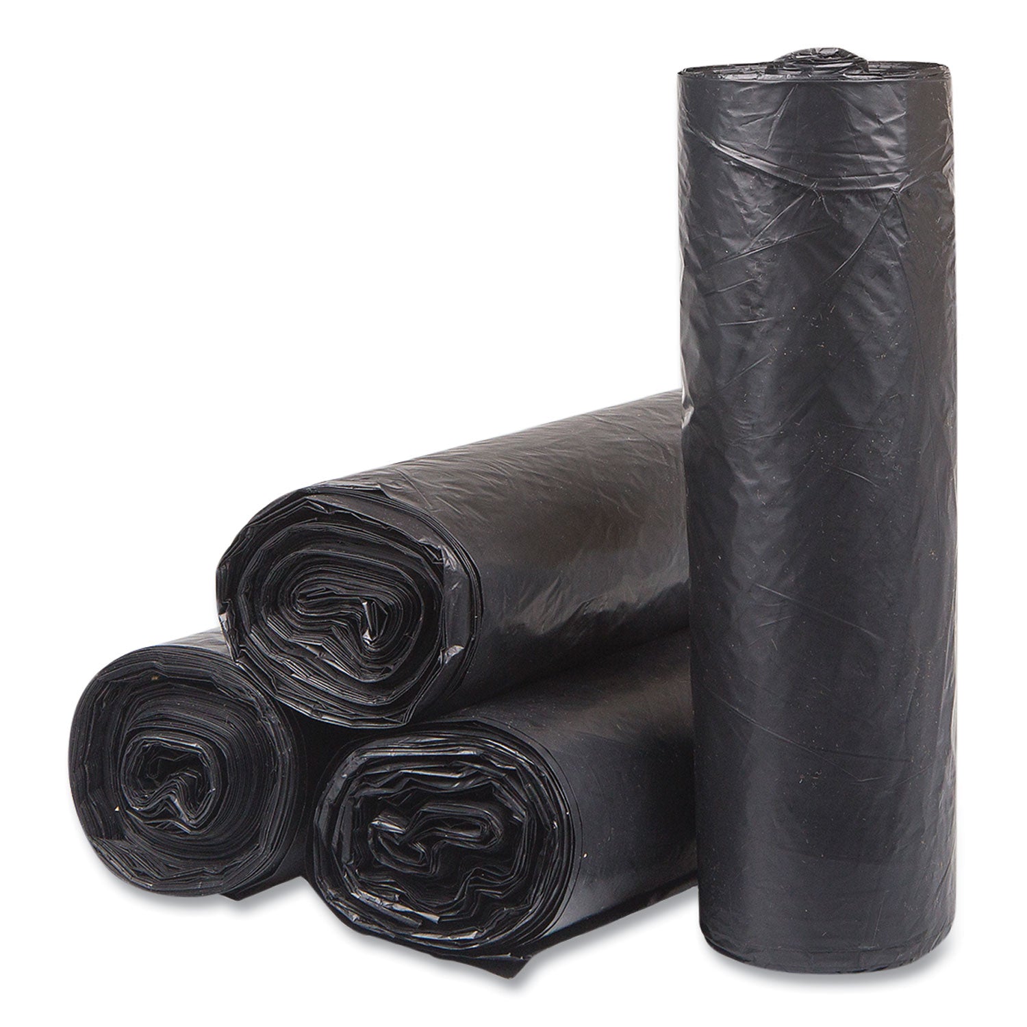 high-density-commercial-can-liners-33-gal-16-mic-33-x-40-black-25-bags-roll-10-interleaved-rolls-carton_ibss334016k - 2
