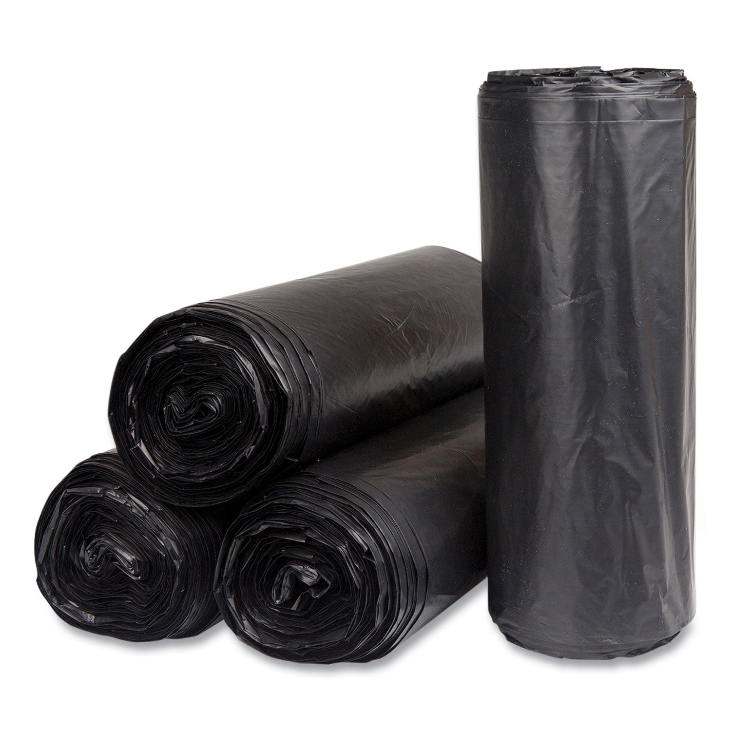 high-density-commercial-can-liners-60-gal-22-mic-38-x-60-black-25-bags-roll-6-interleaved-rolls-carton_ibss386022k - 2