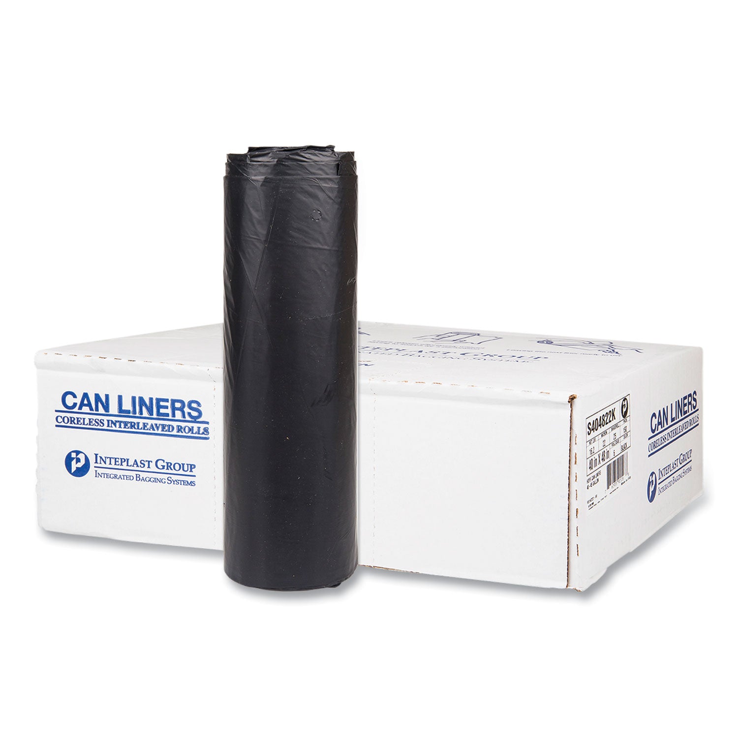 high-density-commercial-can-liners-45-gal-22-mic-40-x-48-black-25-bags-roll-6-interleaved-rolls-carton_ibss404822k - 1