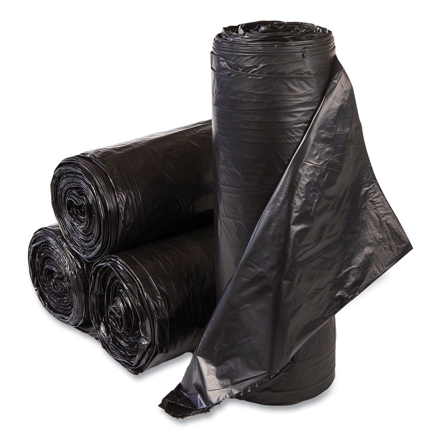 institutional-low-density-can-liners-30-gal-058-mil-30-x-36-black-25-bags-roll-10-rolls-carton_ibssl3036hvk - 1