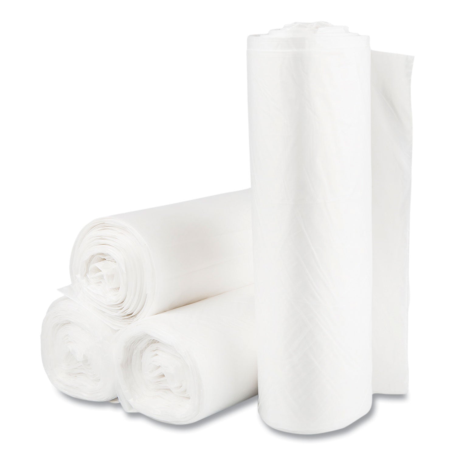 high-density-commercial-can-liners-value-pack-60-gal-14-mic-38-x-58-clear-25-bags-roll-8-interleaved-rolls-carton_ibsvalh3860n16 - 1