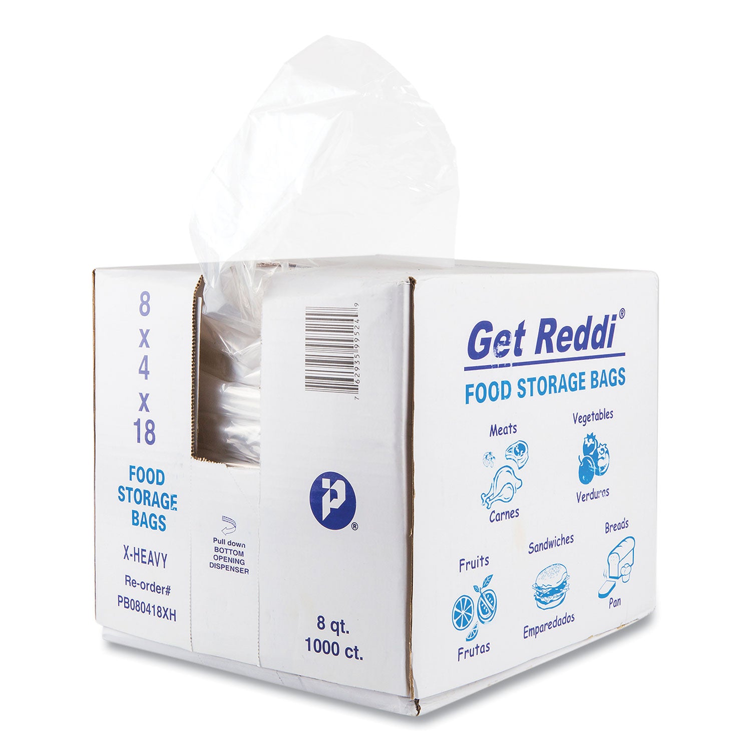 food-and-utility-bags-8-qt-12-mil-8-x-18-clear-1000-carton_ibspb080418xh - 1