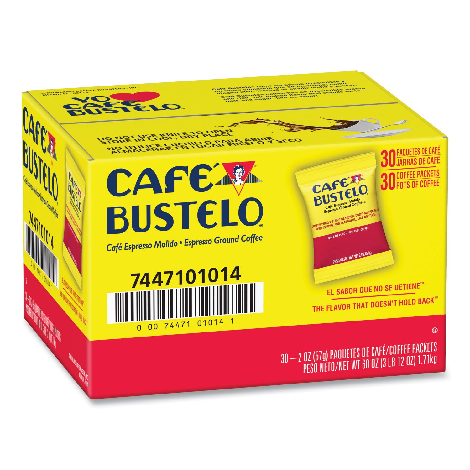 Coffee, Espresso, 2oz Fraction Pack, 30/Carton -