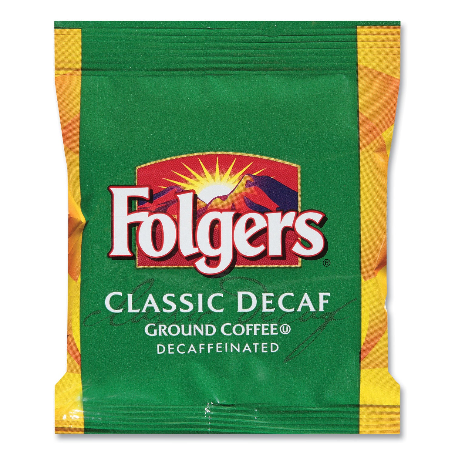 Ground Coffee, Fraction Pack, Classic Roast Decaf, 1.5oz, 42/Carton -