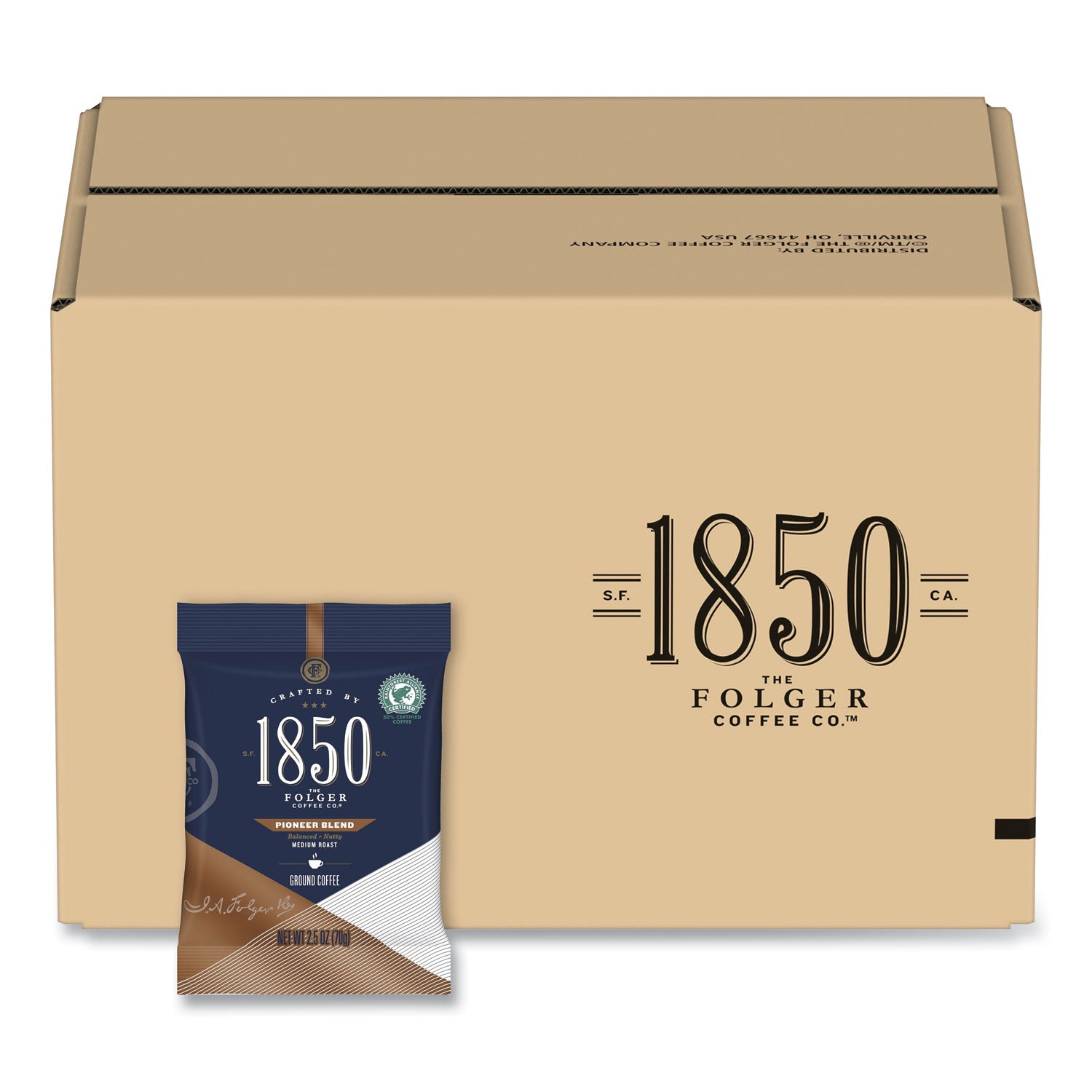 coffee-fraction-packs-pioneer-blend-medium-roast-25-oz-pack-24-packs-carton_fol21511 - 1
