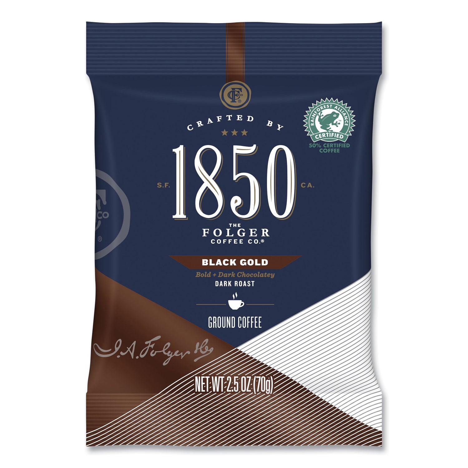 coffee-fraction-packs-black-gold-dark-roast-25-oz-pack-24-packs-carton_fol21512 - 2