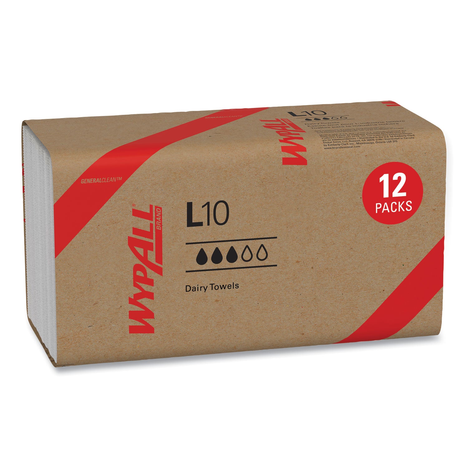 l10-sani-prep-dairy-towels-banded-2-ply-93-x-105-unscented-white-200-pack-12-packs-carton_kcc01770 - 1