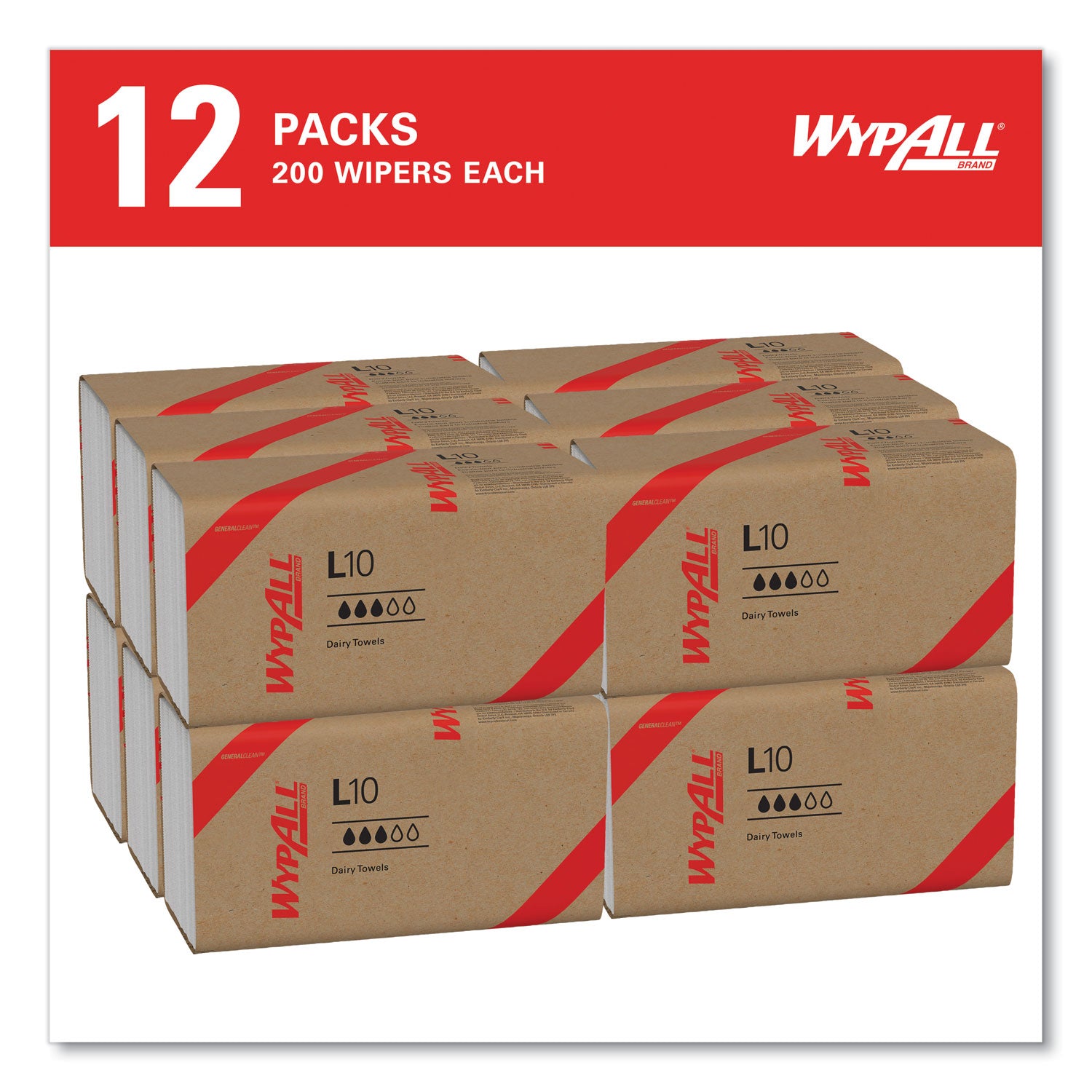l10-sani-prep-dairy-towels-banded-2-ply-93-x-105-unscented-white-200-pack-12-packs-carton_kcc01770 - 2