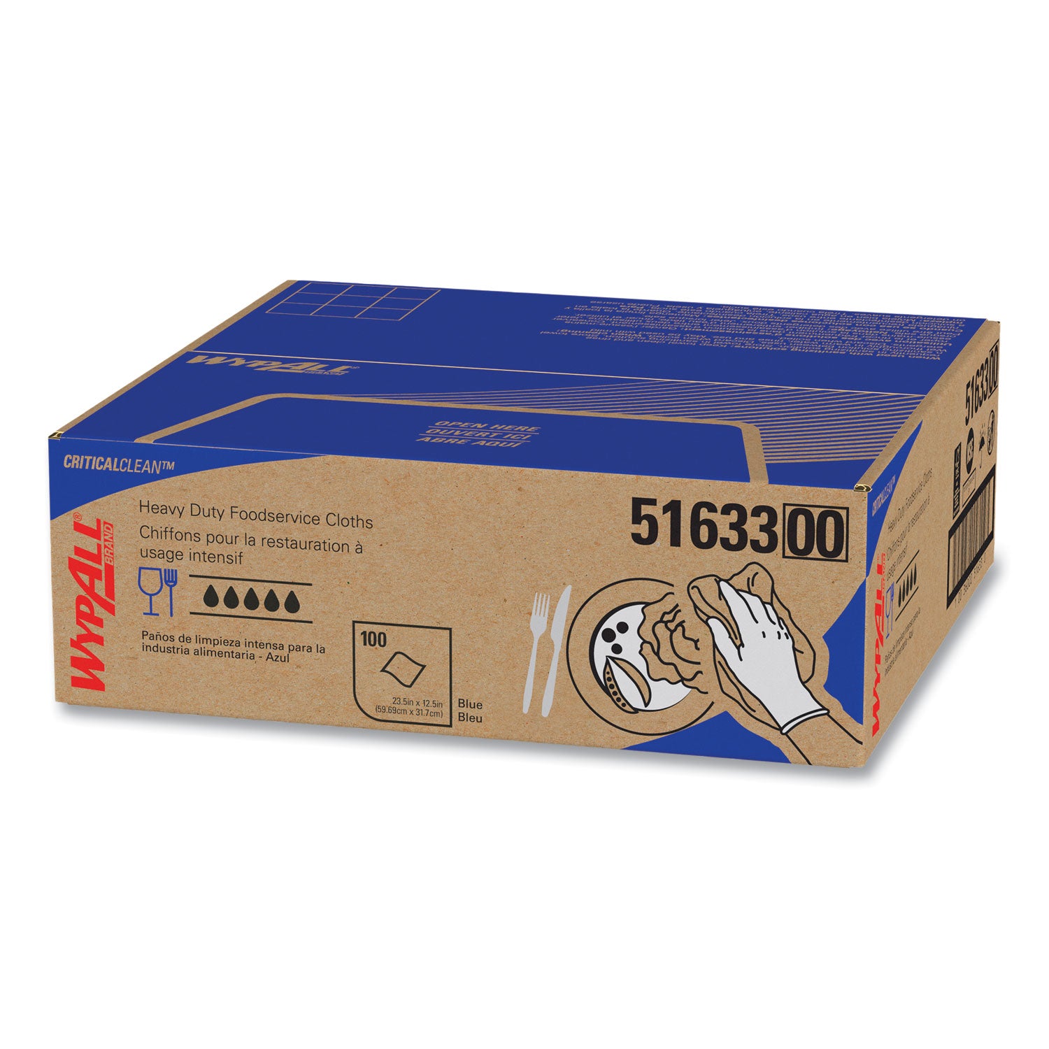 heavy-duty-foodservice-cloths-125-x-235-blue-100-carton_kcc51633 - 1