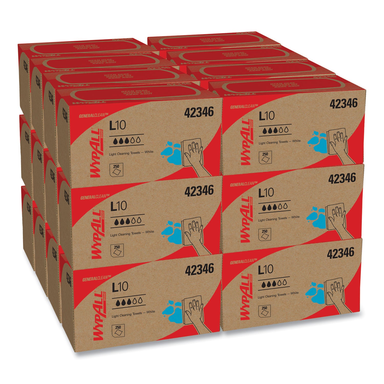 l10-towels-pop-up-box-1-ply-1025-x-9-white-250-box-24-boxes-carton_kcc42346 - 1