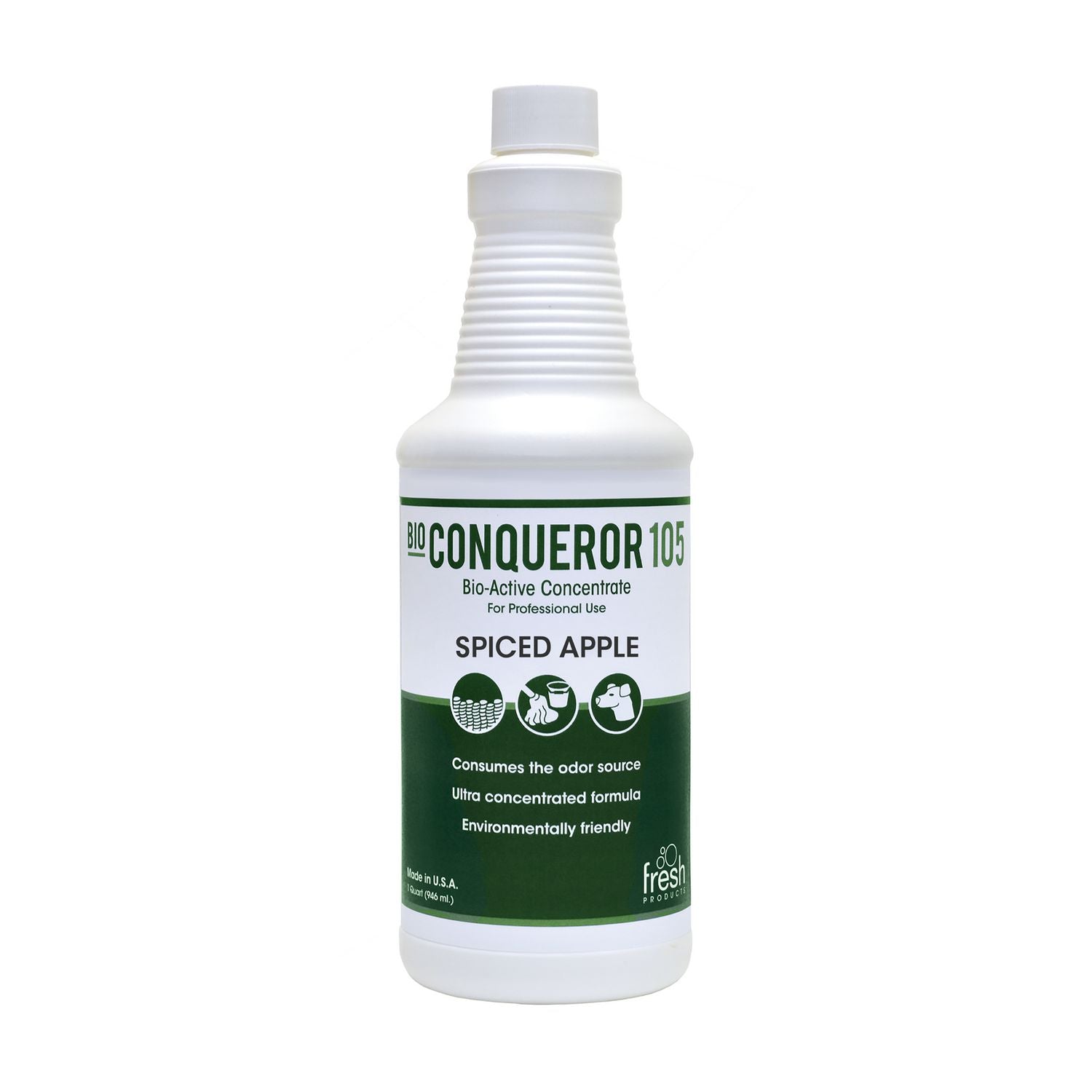 terminator-all-purpose-cleaner-deodorizer-spiced-apple-32-oz-bottles-12-carton_frs1232bwbsa - 1