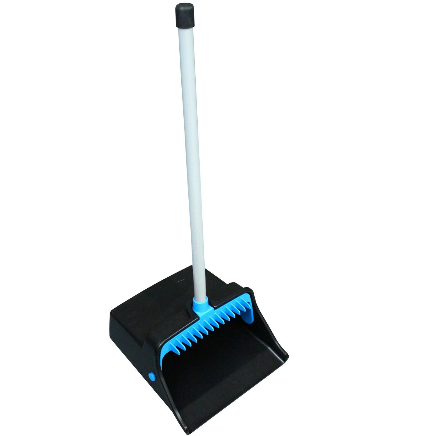 lobbymaster-plastic-dust-pan-1172-wide-31-pvc-handle-blue-black_impt001301 - 1