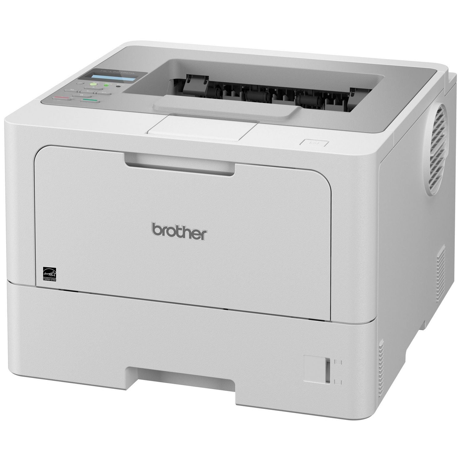 Brother HL HL-L5210DW Desktop Wireless Laser Printer - Monochrome - 48 ppm Mono - 1200 x 1200 dpi Print - Automatic Duplex Print - 350 Sheets Input - Ethernet - Wireless LAN - Wi-Fi Direct - 90000 Pages Duty Cycle - Plain Paper Print - Gigabit Ethern - 2