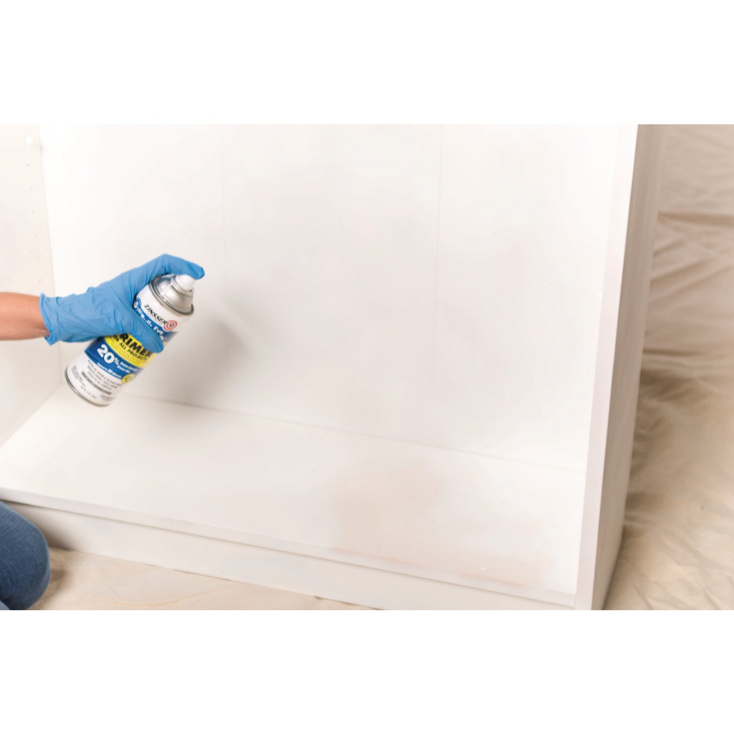 Rust-Oleum Bulls Eye 1-2-3 Water-Based Primer - 1 Each - White - 2