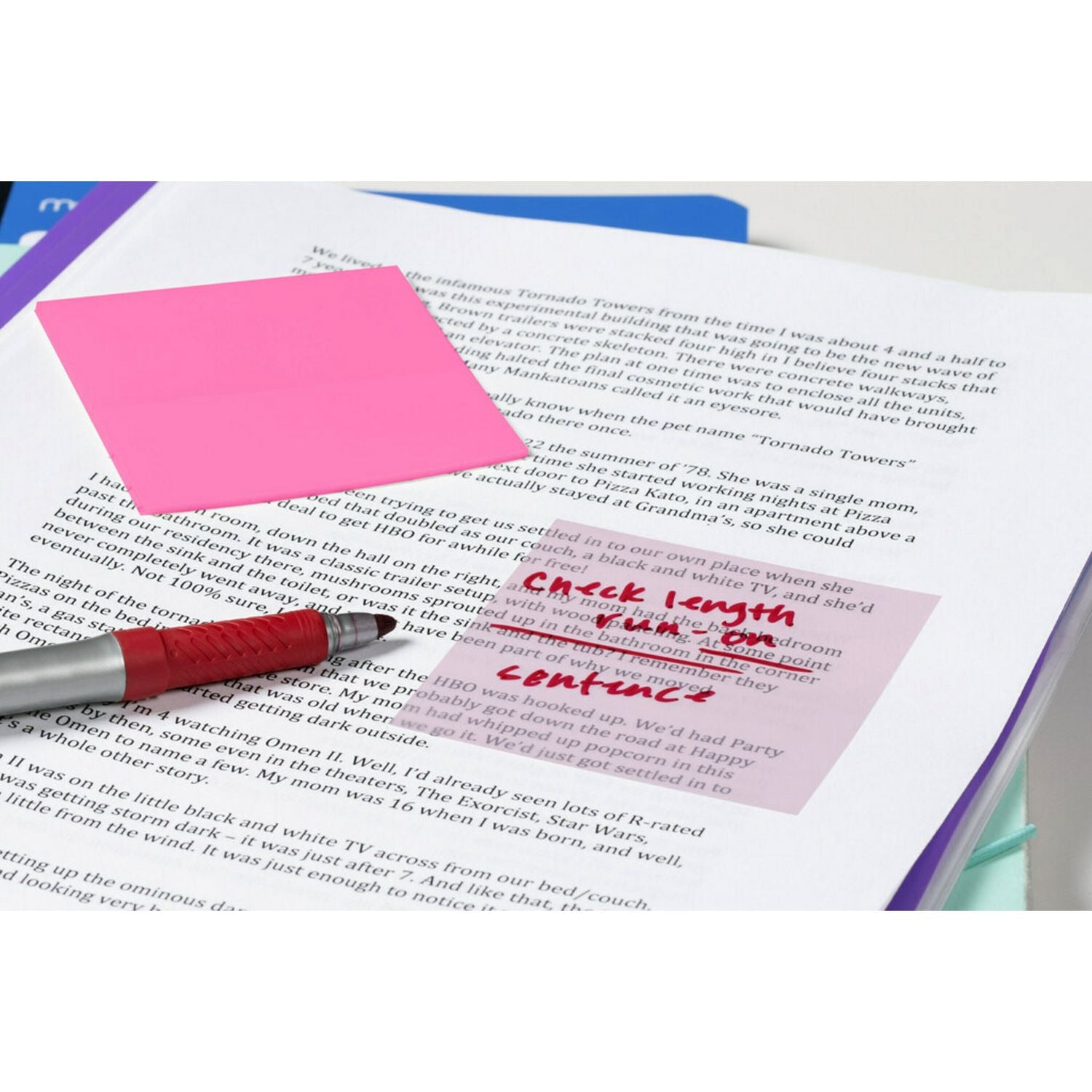 transparent-notes-unruled-288-x-288-assorted-transparent-colors-36-sheets-pad-3-pads-pack_mmm6003col - 2