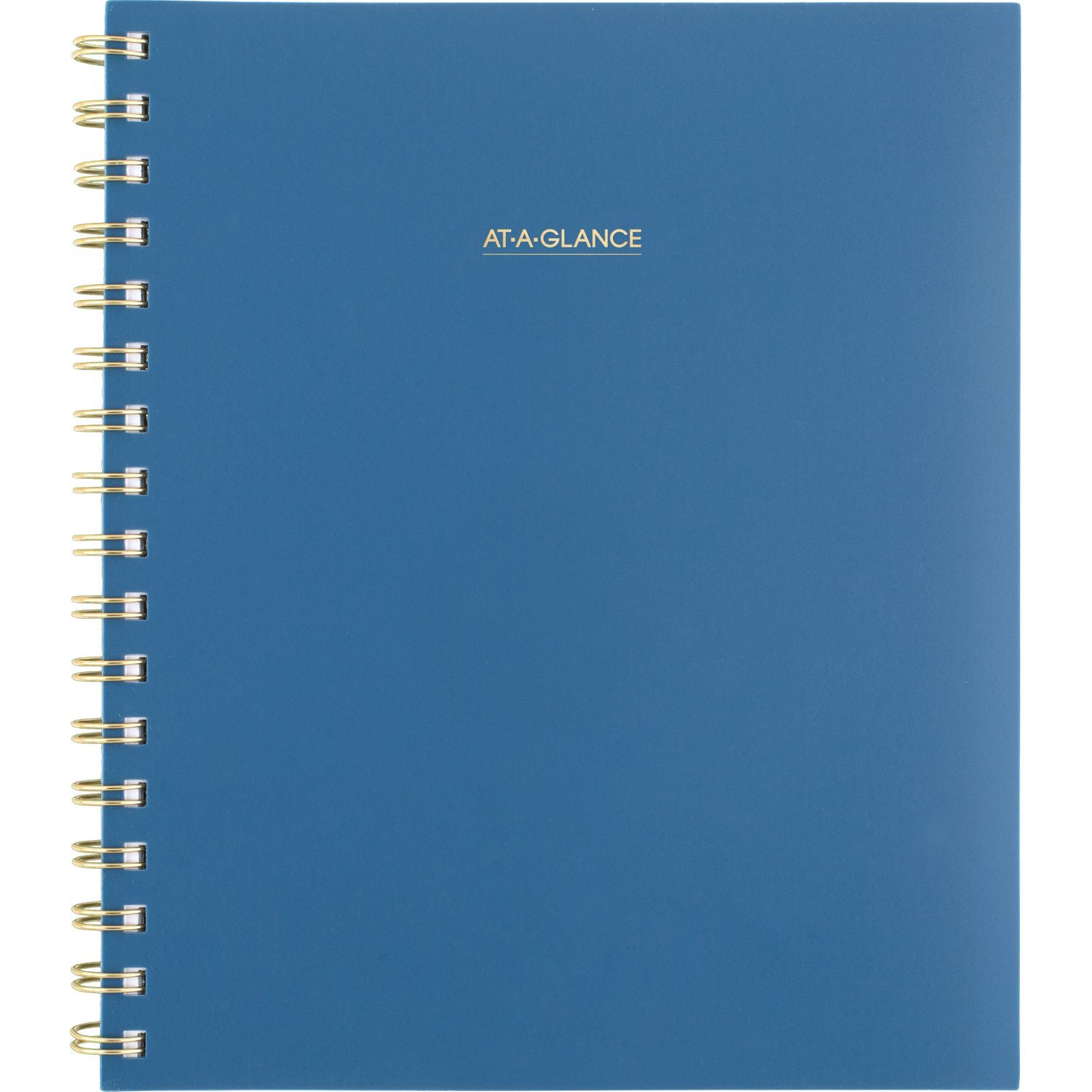 At-A-Glance Harmony Planner - Medium Size - Academic - Weekly, Monthly - 13 Month - January 2024 - January 2025 - 2 Week, 2 Month Double Page Layout - 7" x 8 3/4" Sheet Size - Wire Bound - Blue - Paper - Dated Planning Page, Bleed Resistant, Checklis - 1