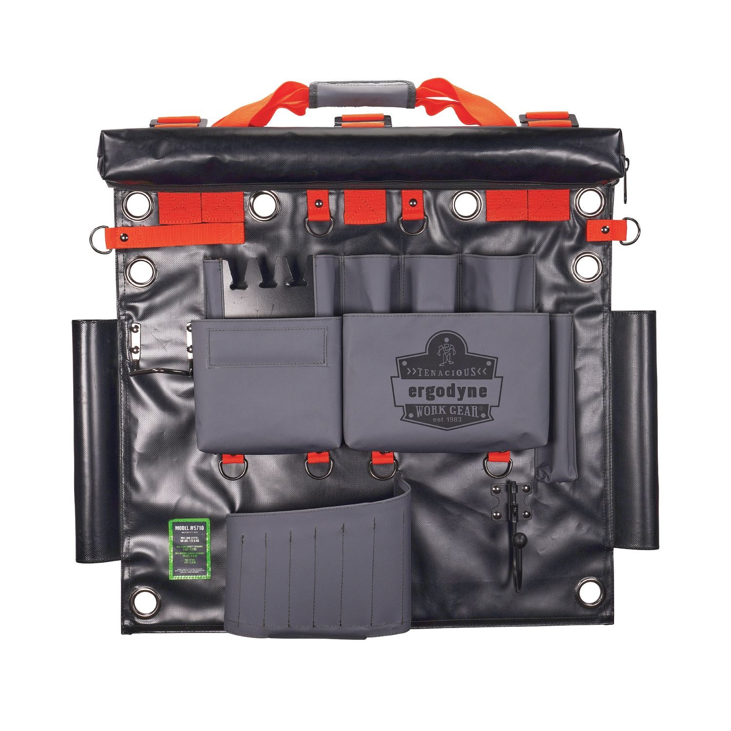 arsenal-5710-bucket-truck-tool-board-tethering-points-8-compartments-24-x-22-tarpaulin-gray-ships-in-1-3-bus-days_ego13699 - 1