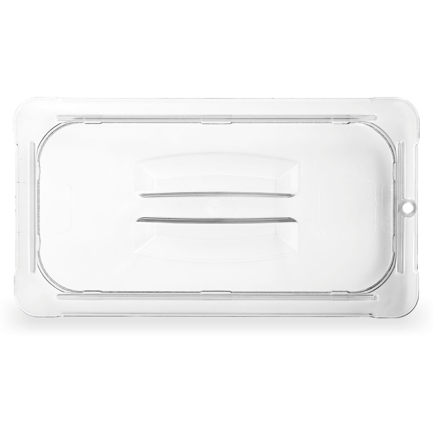storplus-polycarbonate-handled-universal-lid-1038-x-1275-x-088-clear-plastic_cfs10230u07 - 2