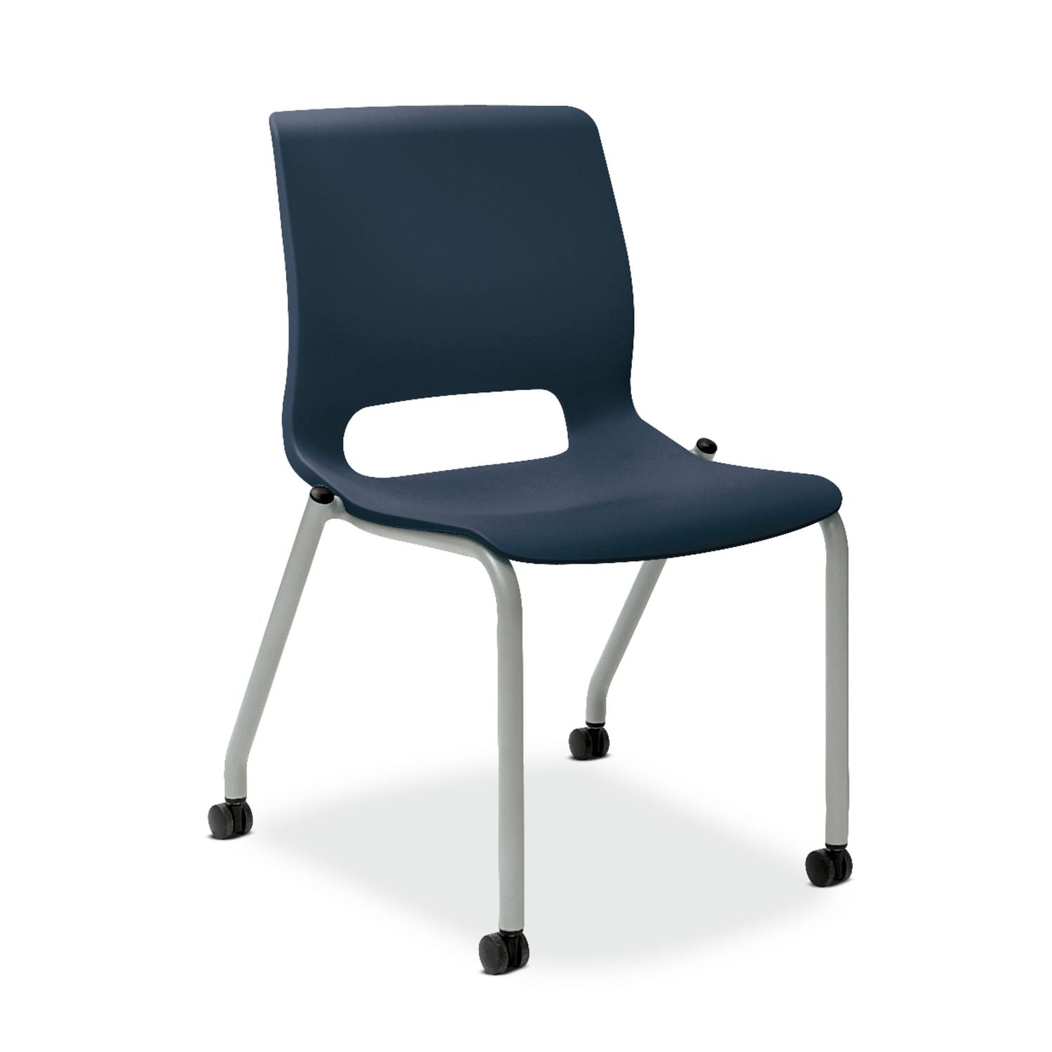 motivate-four-leg-stacking-chair-up-to-300-lbs-18-seat-height-regatta-seat-and-back-platinum-base-2-carton_honmg1nsreplat - 1