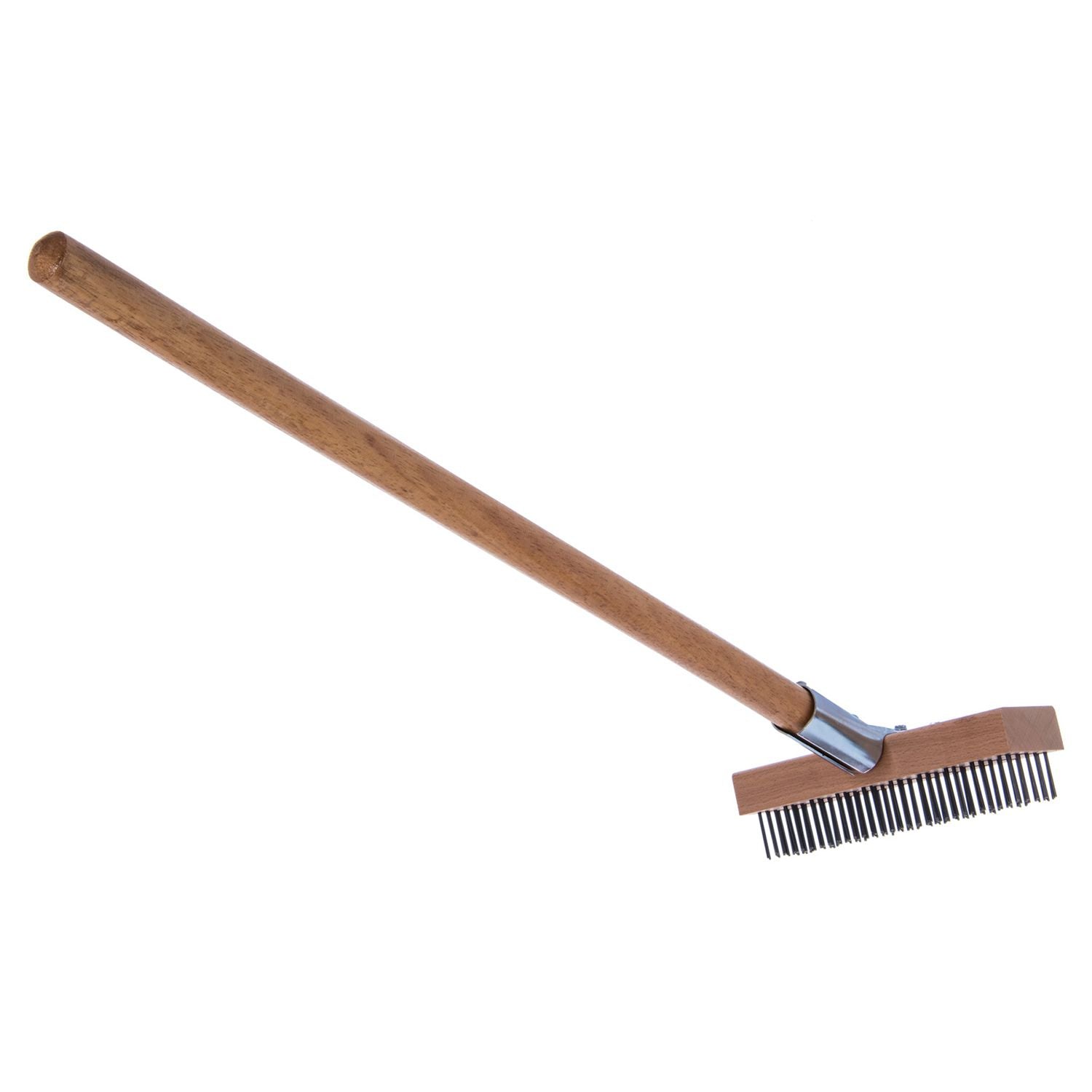 sparta-broiler-master-grill-brush-and-scraper-with-handle-metal-bristles-30-natural-wood-handle_cfs36372500 - 2