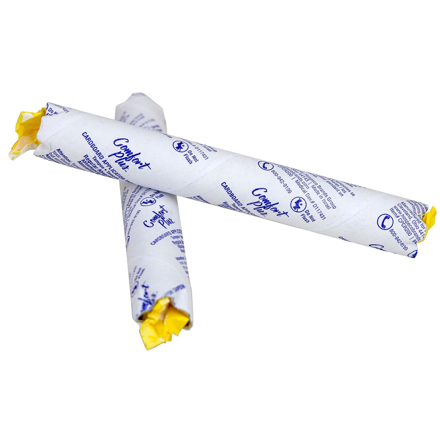 comfort-plus-cardboard-applicator-tampon-vended-tube-regular-absorbency-200-carton_hoshoscpcr200 - 1