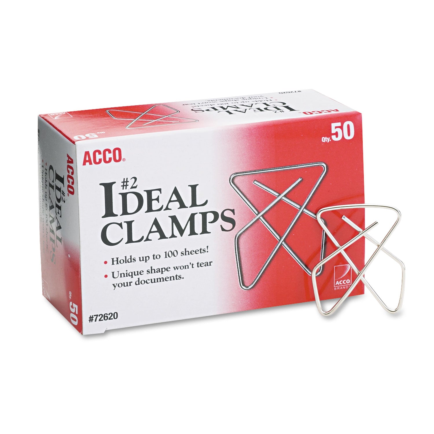 ideal-clamps-#2-smooth-silver-50-box_acc72620 - 1