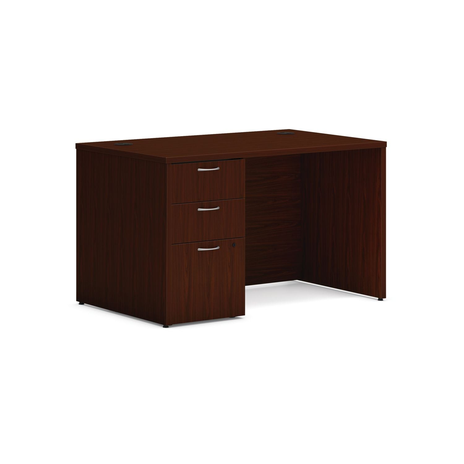mod-single-pedestal-desk-bundle-48-x-30-x-29-traditional-mahogany-ships-in-7-10-business-days_honmod173 - 1