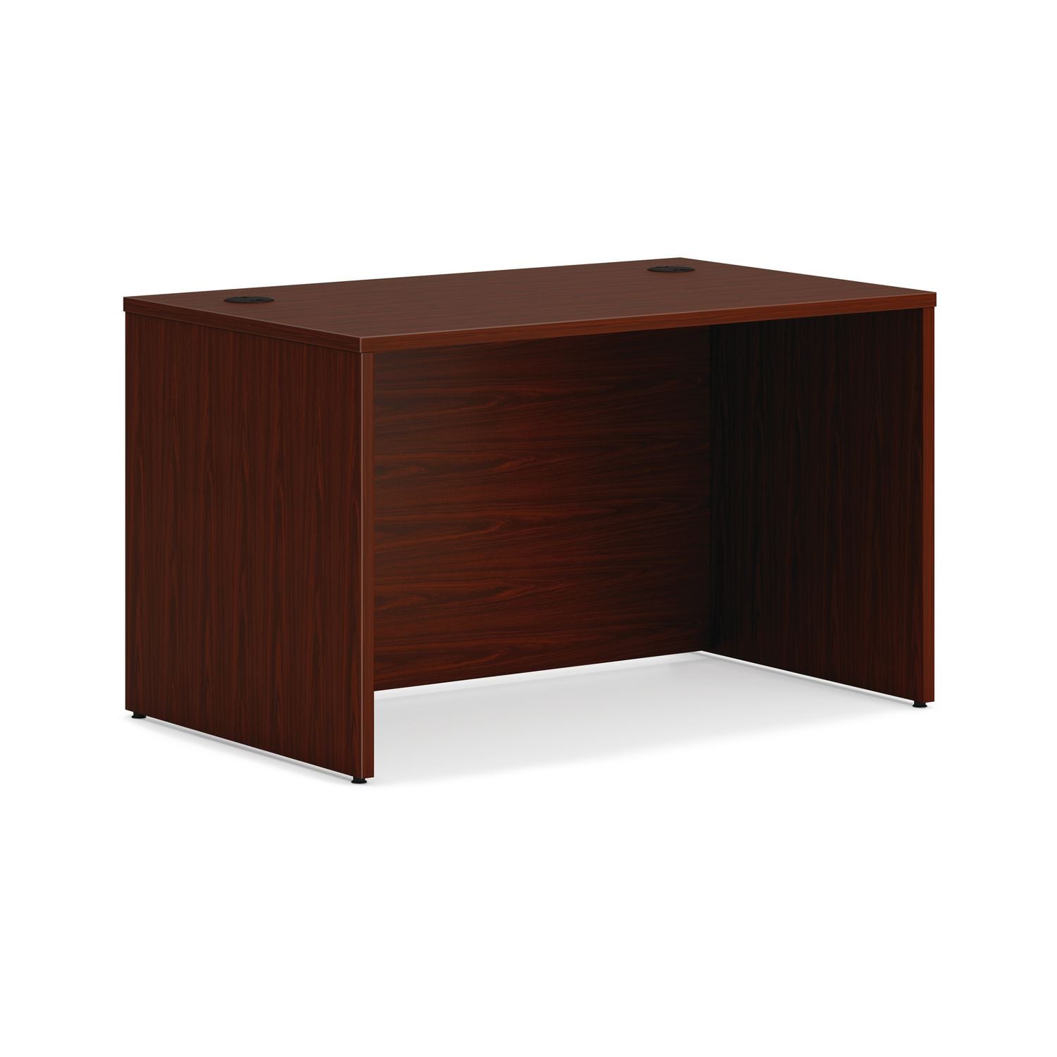 mod-single-pedestal-desk-bundle-48-x-30-x-29-traditional-mahogany-ships-in-7-10-business-days_honmod173 - 2