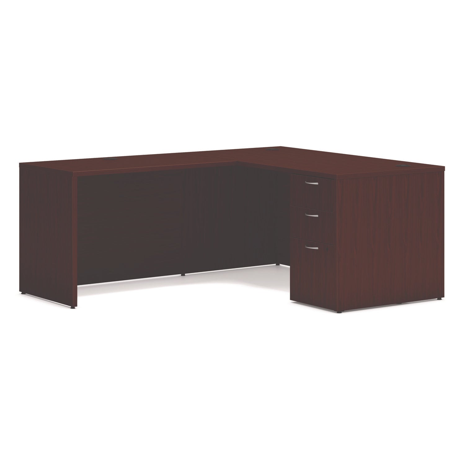 mod-l-station-single-pedestal-desk-bundle-60-x-72-x-29-mahogany-ships-in-7-10-business-days_honmod193 - 1