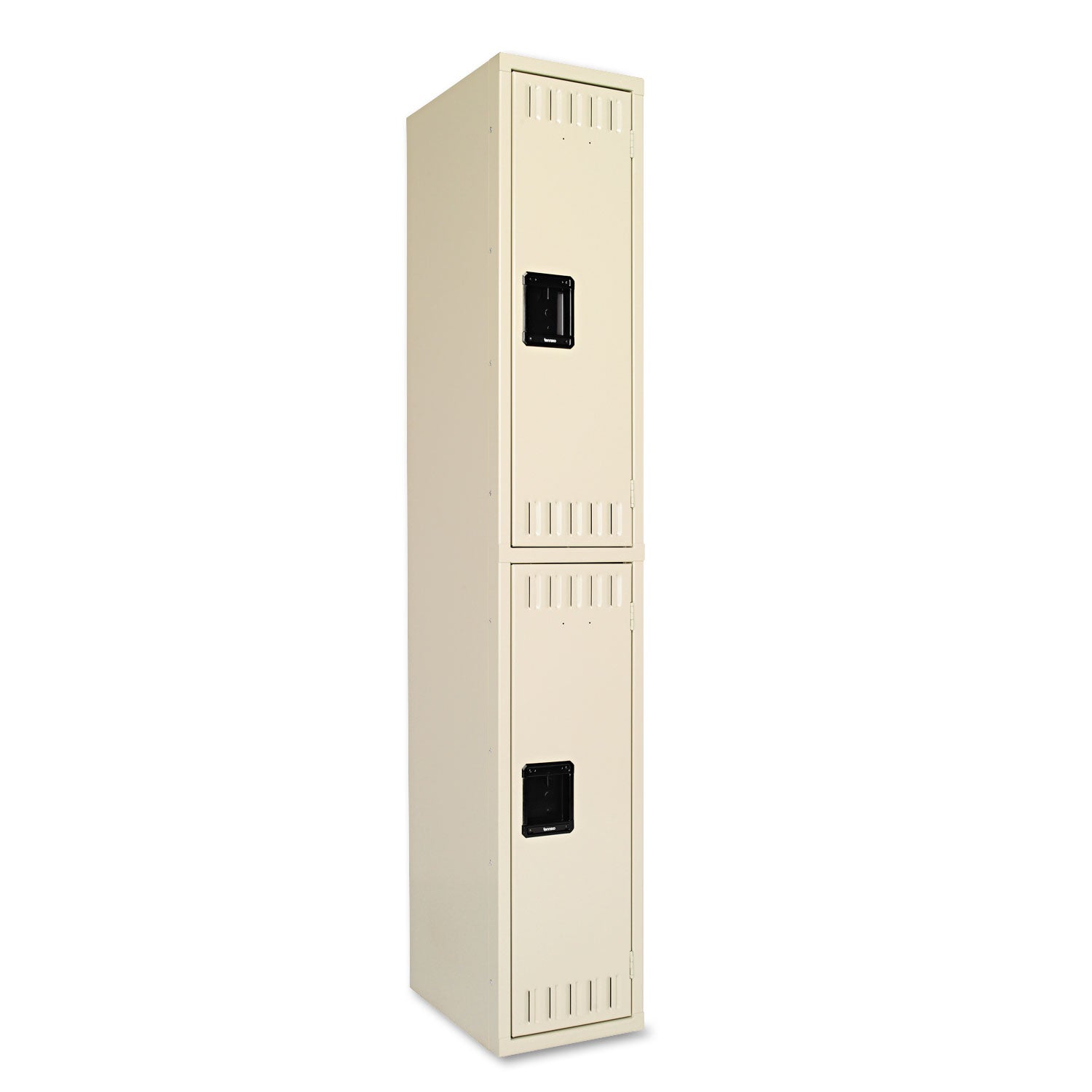 Double Tier Locker, Single Stack, 12w x 18d x 72h, Sand -