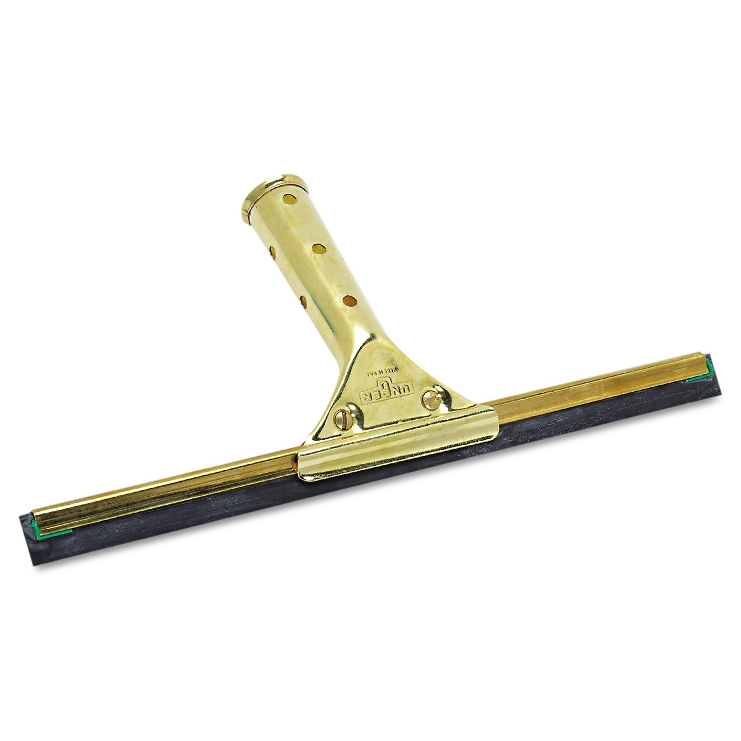 Golden Clip Brass Squeegees, 12" Wide Blade, 4.5" Handle -